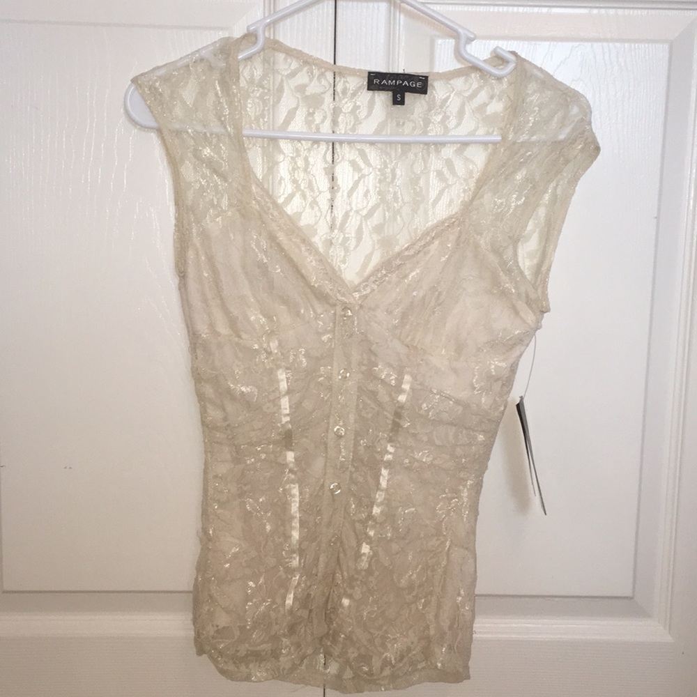 Rampage Lace Top
